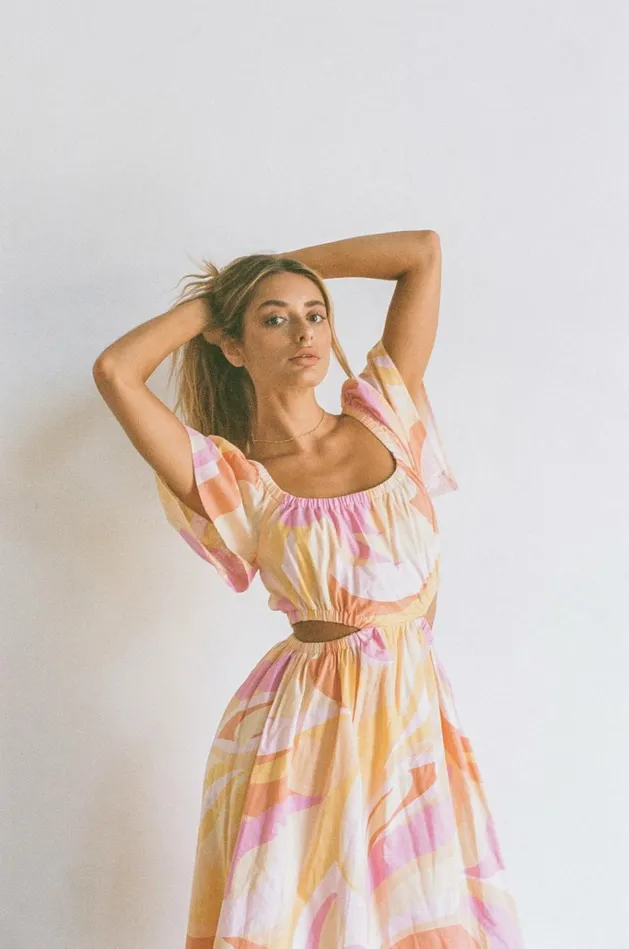 Women Midi SABO SKIRT Ezzy Midi Dress Women Midi SABO SKIRT Ezzy Midi Dress