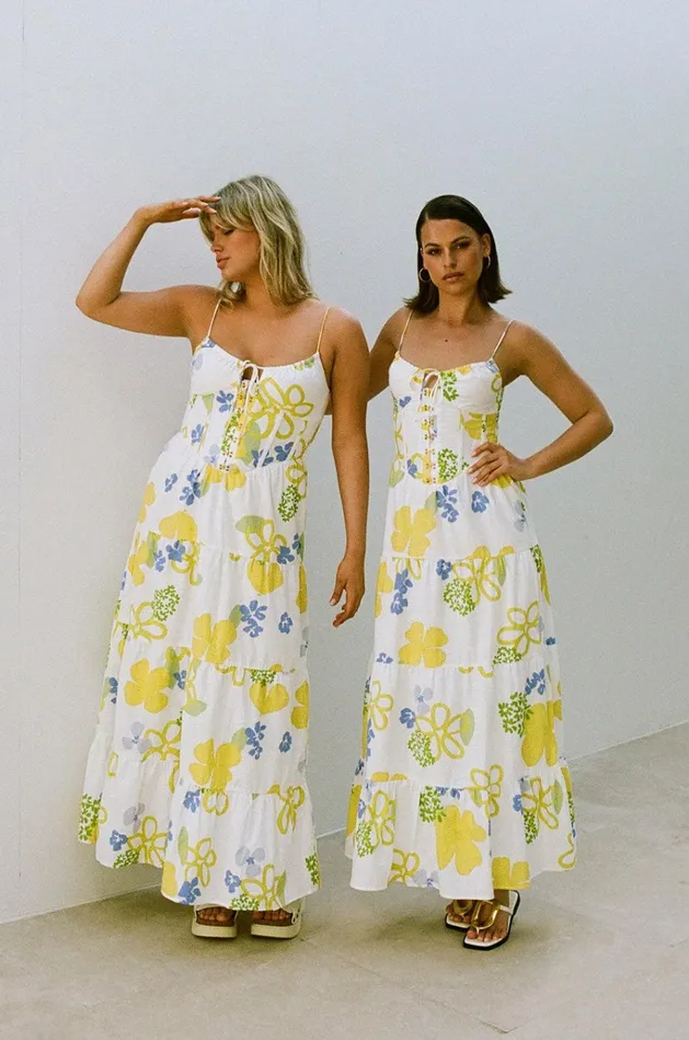 Women Midi SABO SKIRT Melody Midi Dress