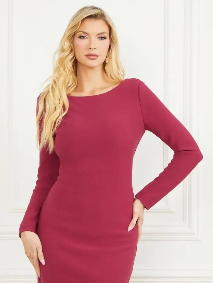 Women Mimi Pencil Dress Purple Petal Marciano Dresses Women Mimi Pencil Dress Purple Petal Marciano Dresses