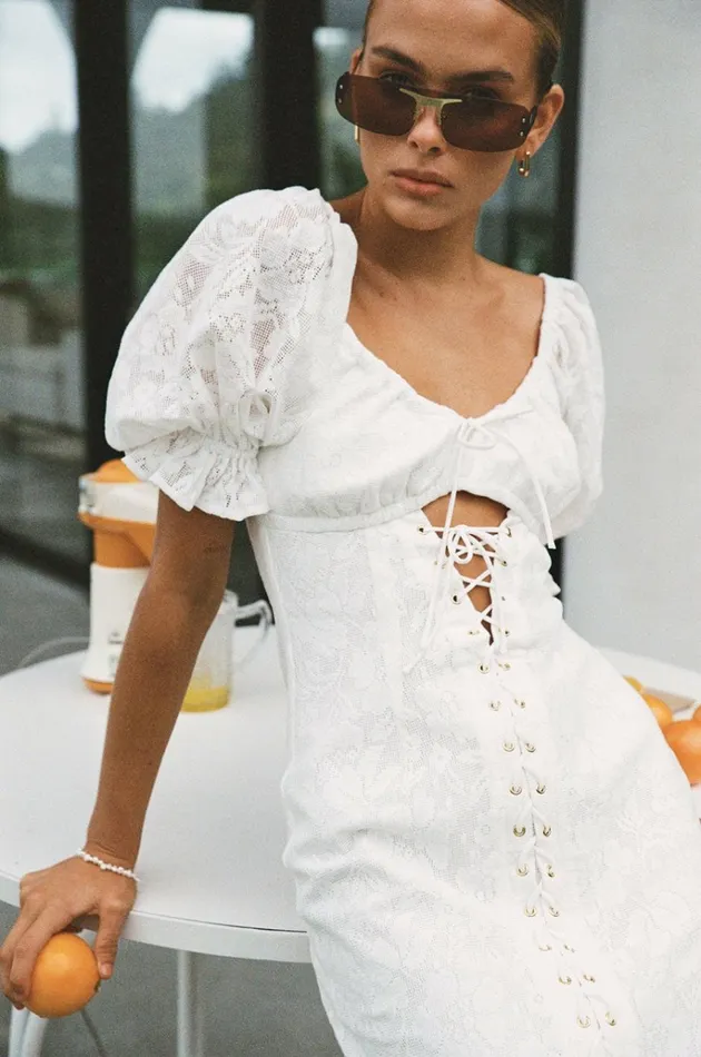 Women Mini SABO SKIRT Amoura Dress