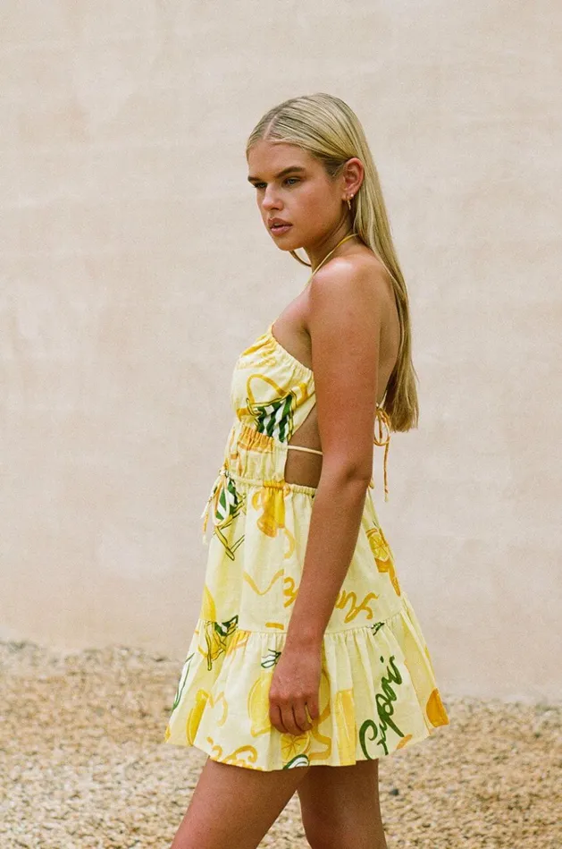 Women Mini SABO SKIRT Astyn Dress 8211 Amalfi Citrus