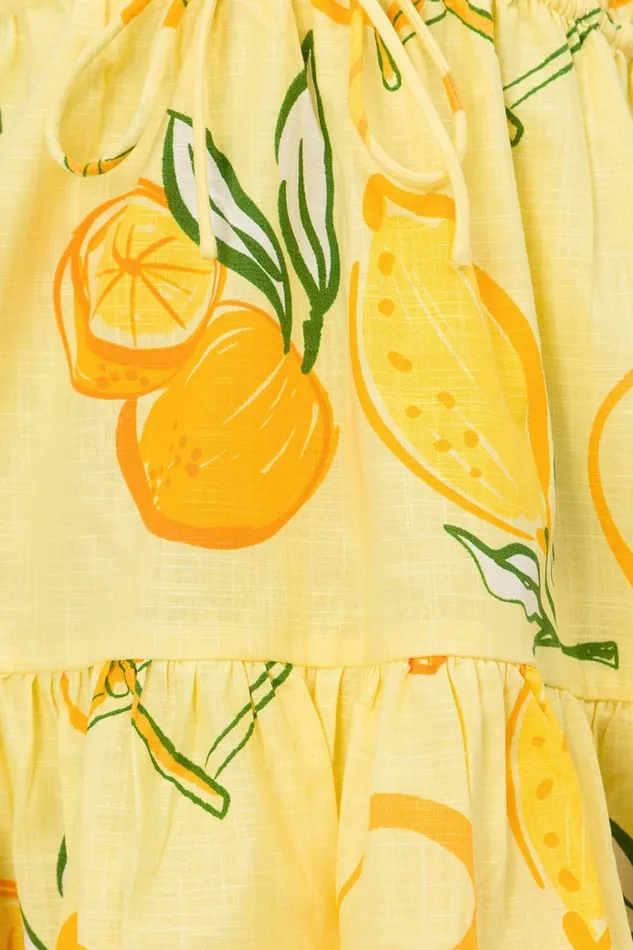 Women Mini SABO SKIRT Astyn Dress 8211 Amalfi Citrus