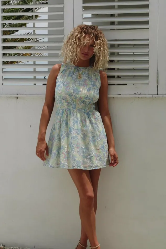 Women Mini SABO SKIRT Backless Mika Dress Women Mini SABO SKIRT Backless Mika Dress