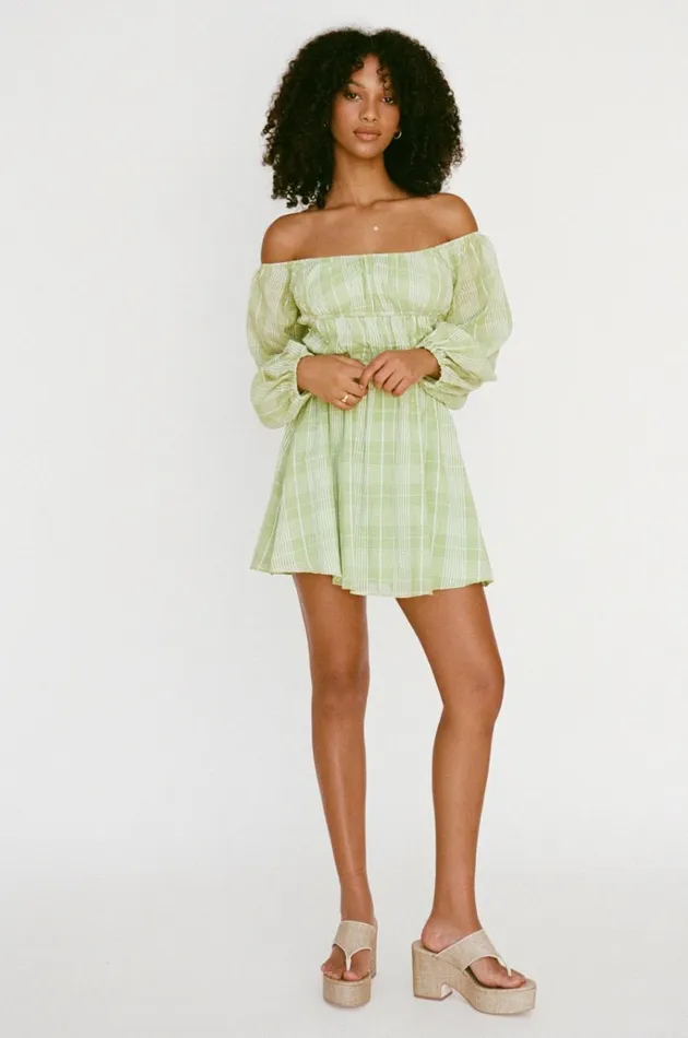 Women Mini SABO SKIRT Leto Off Shoulder Dress Women Mini SABO SKIRT Leto Off Shoulder Dress