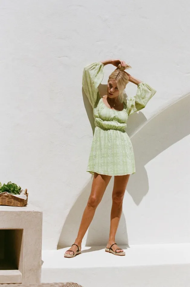 Women Mini SABO SKIRT Leto Off Shoulder Dress Women Mini SABO SKIRT Leto Off Shoulder Dress