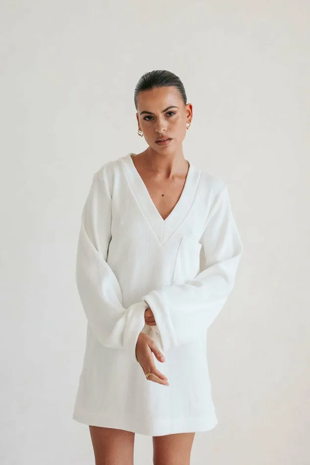 Women Mini SABO SKIRT Riya Dress 8211 White