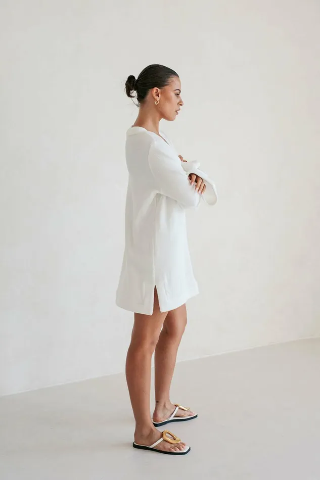 Women Mini SABO SKIRT Riya Dress 8211 White