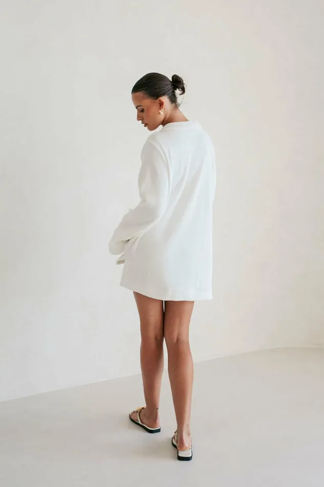 Women Mini SABO SKIRT Riya Dress 8211 White