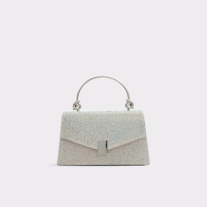 Women Miramax White Overflow Aldo Top Handle Bags