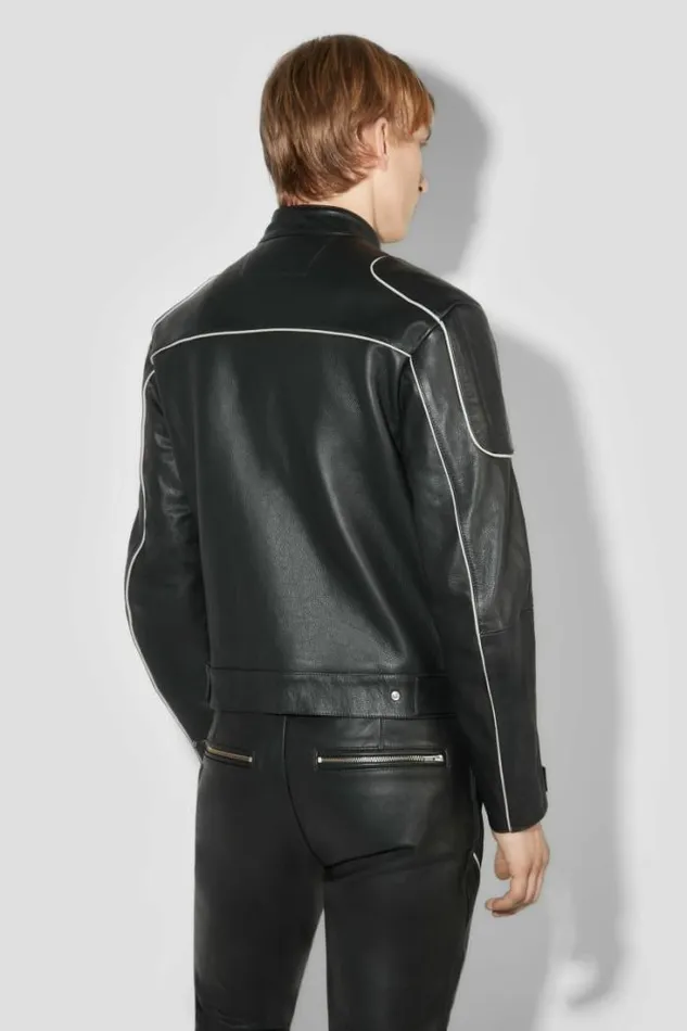 Women Moto Leather Jacket MISBHV Outerwear