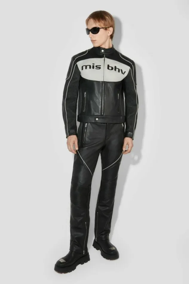 Women Moto Leather Jacket MISBHV Outerwear