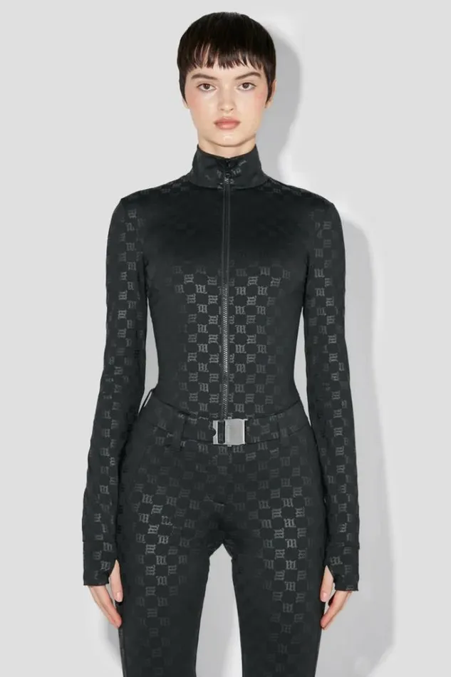 Women Nylon Longsleeve Black Ski MISBHV Tops