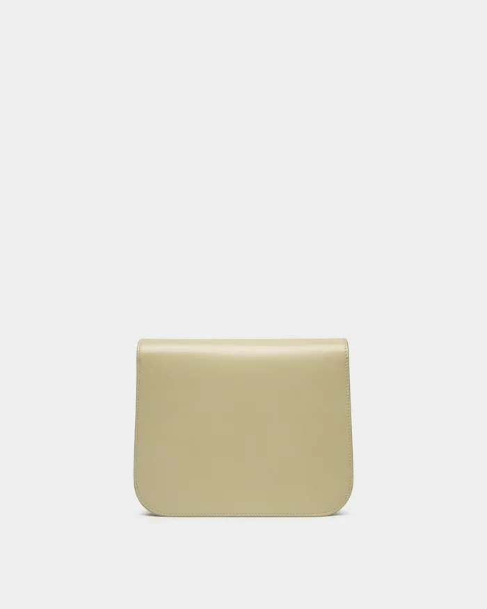 Women Ollam Crossbody Bag In Light Green Leather Bally CrossBody Bags