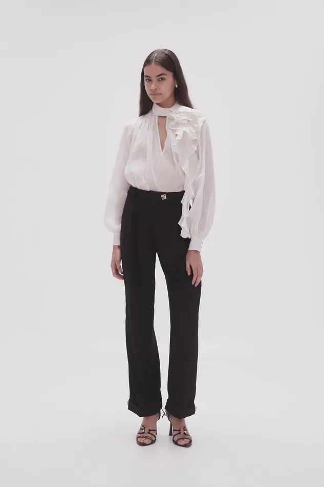 Women Pants Aje Sentiment Tailored Pant Black