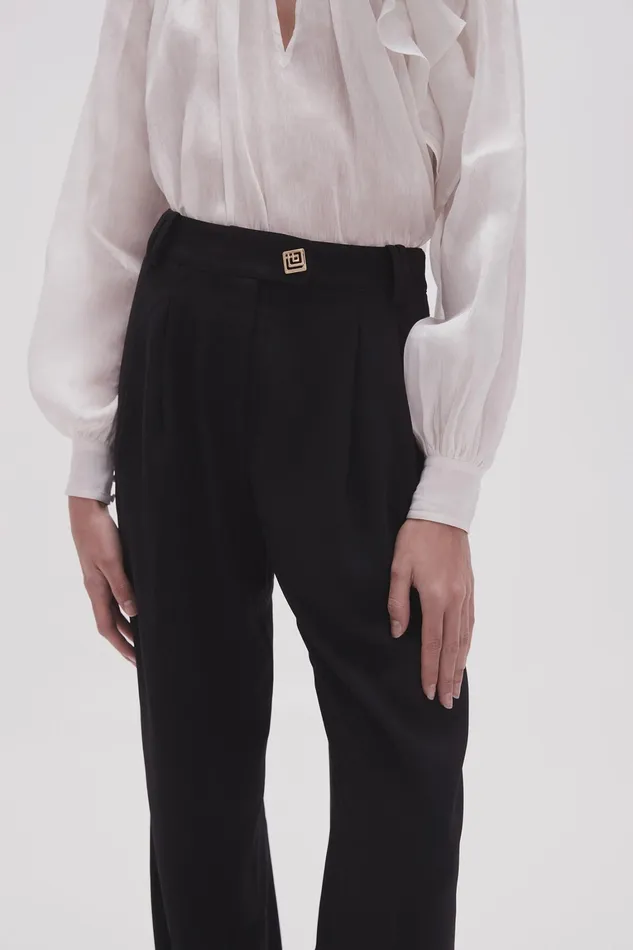 Women Pants Aje Sentiment Tailored Pant Black