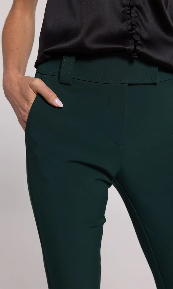 Women Pants Generation Love Clothing Alexandra Crepe Pants Forest