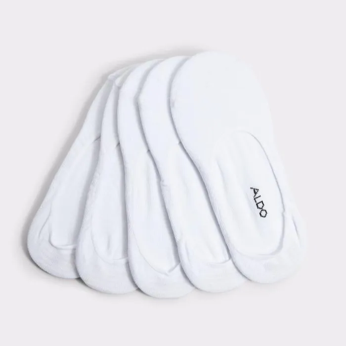Women Piaveth White Aldo Socks