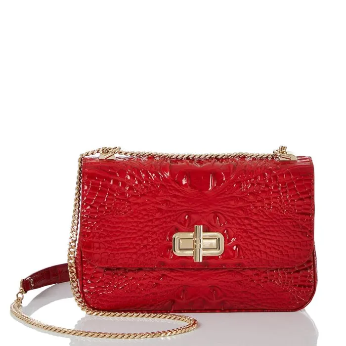 Women Rosalie Carnation Melbourne Brahmin Crossbodies Chevron