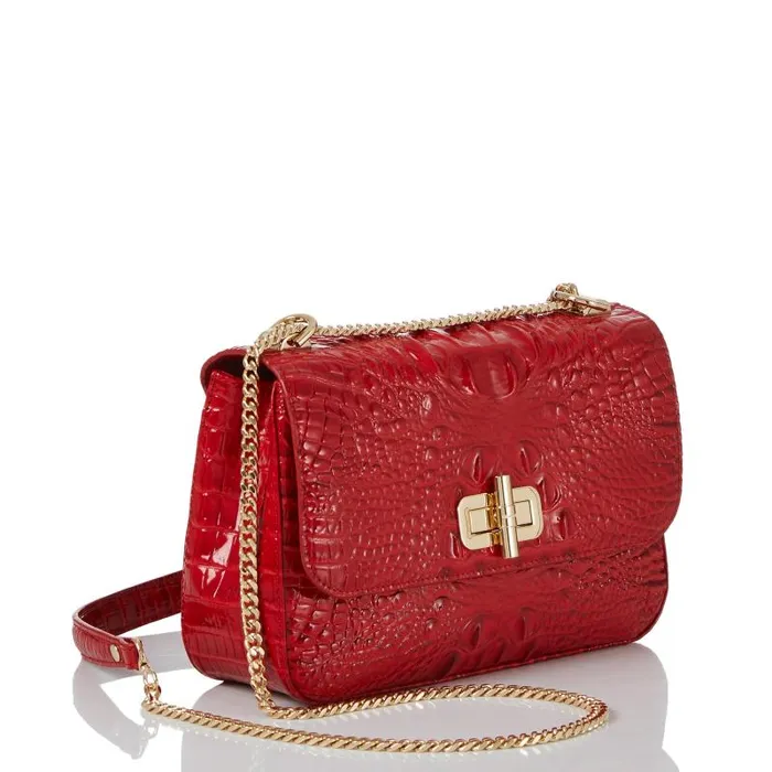 Women Rosalie Carnation Melbourne Brahmin Crossbodies Chevron Women Rosalie Carnation Melbourne Brahmin Crossbodies Chevron