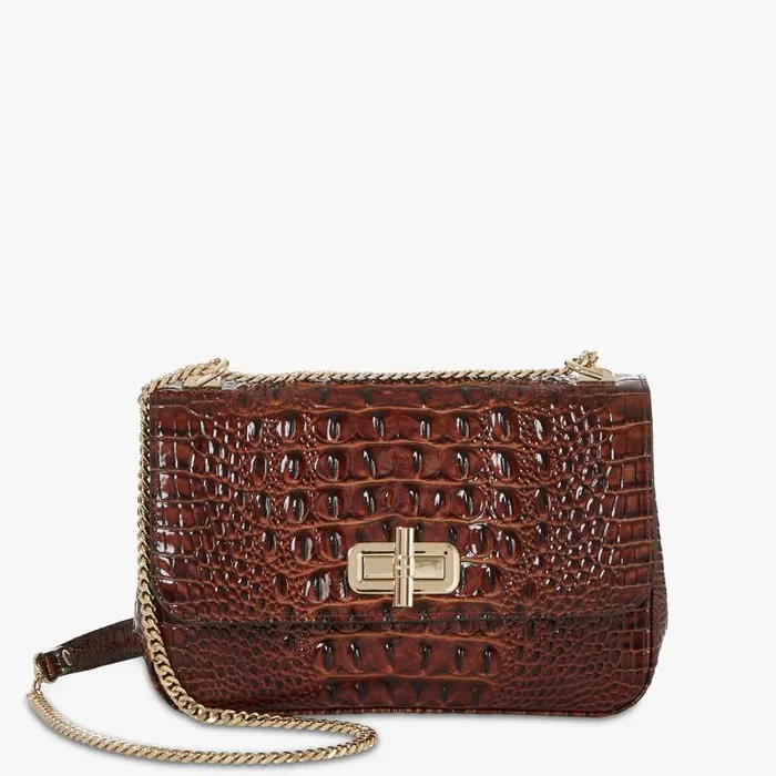 Women Rosalie Pecan Melbourne Brahmin Crossbodies Chevron