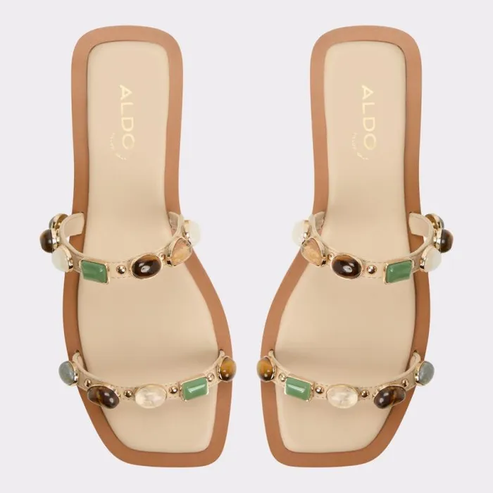 Women Sapphira Medium Beige Aldo Sandals
