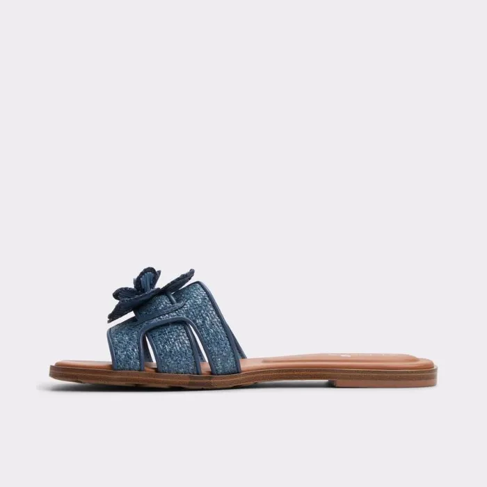 Women Seaflower Denim Aldo Sandals Women Seaflower Denim Aldo Sandals