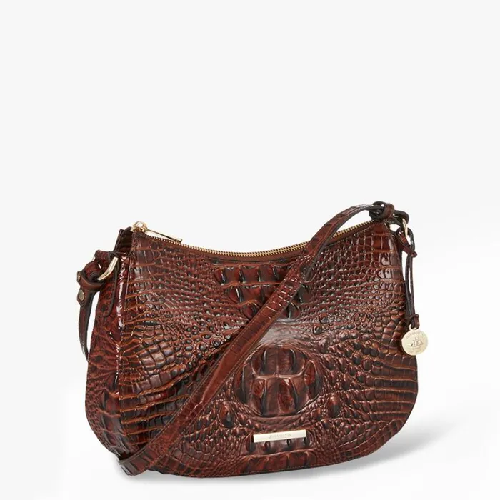 Women Shayna Pecan Melbourne Brahmin Crossbodies Chevron Women Shayna Pecan Melbourne Brahmin Crossbodies Chevron