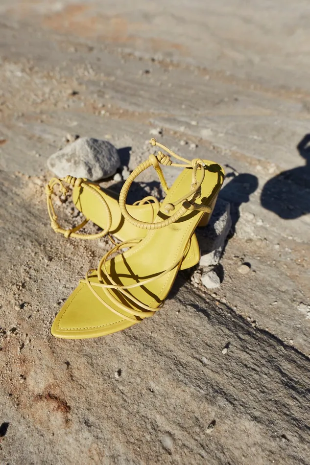 Women Shoes Aje Utopia Heel Yellow