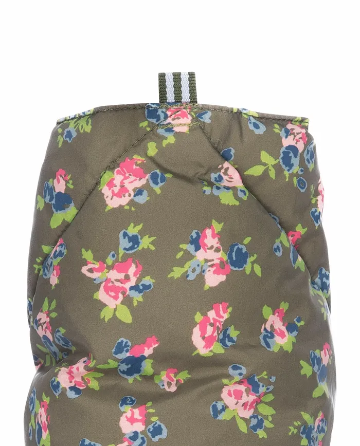 Women Shoes The Great The Down Quilted Puffer Slipper Cypress Basin Floral