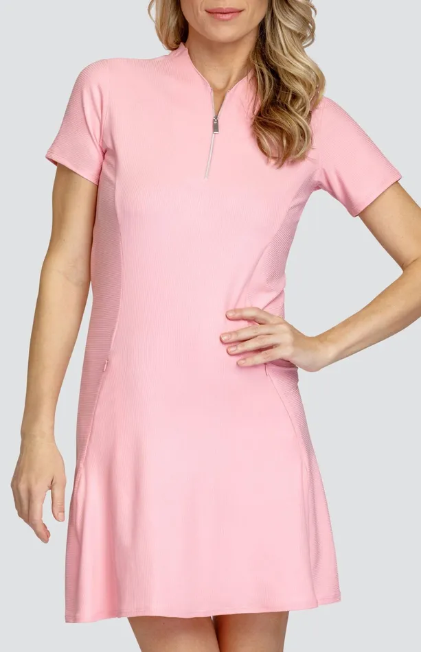 Women Short Sleeve Tail Activewear Daya 365034 Dress 8211 Icing