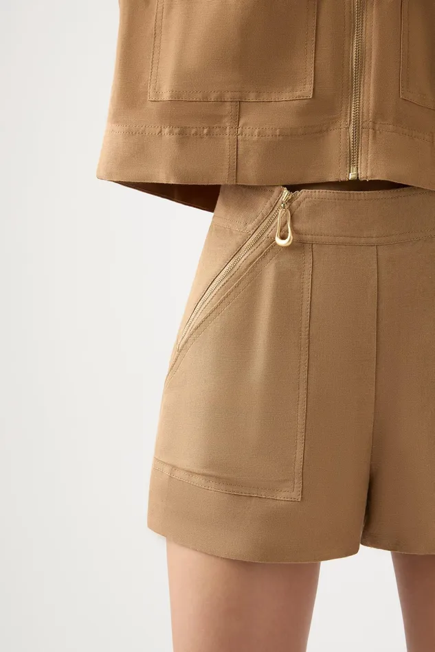 Women Shorts Aje Esprit Utility Short Willow