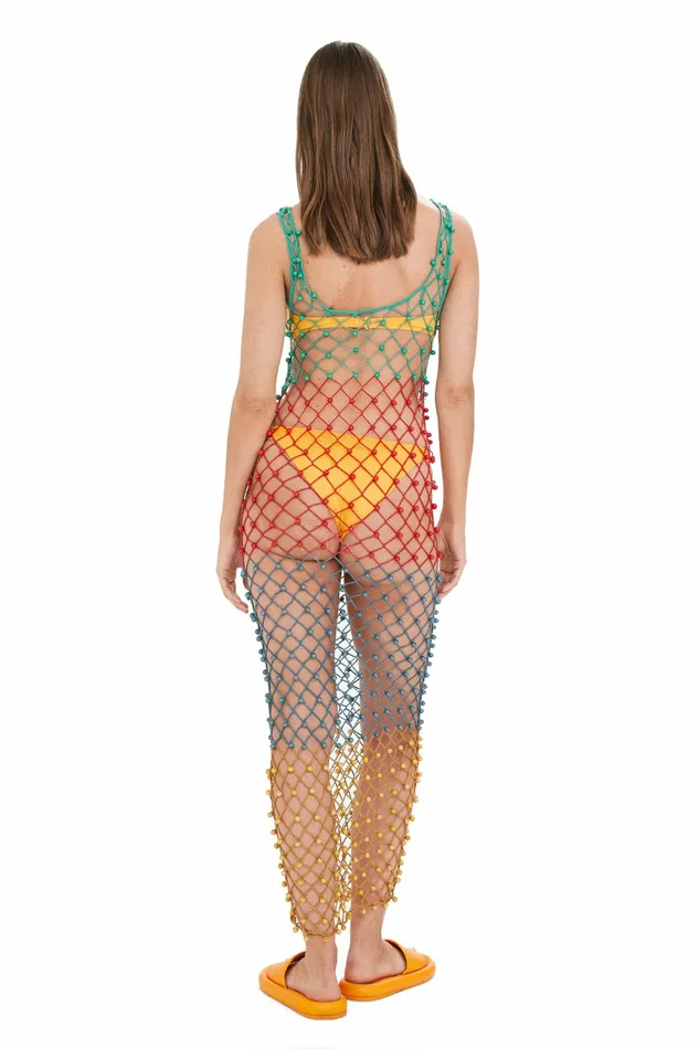 Women Simon Miller Dresses Sm X Mango Crochet Riri Dress Multi Stripe Women Simon Miller Dresses Sm X Mango Crochet Riri Dress Multi Stripe