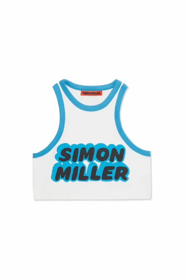 Women Simon Miller Graphics Dibby Tank Taffy Blue Dibby Graphic