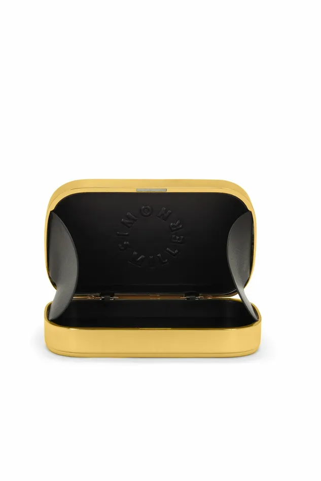 Women Simon Miller Mini Bags Pill Clutch Star Gold