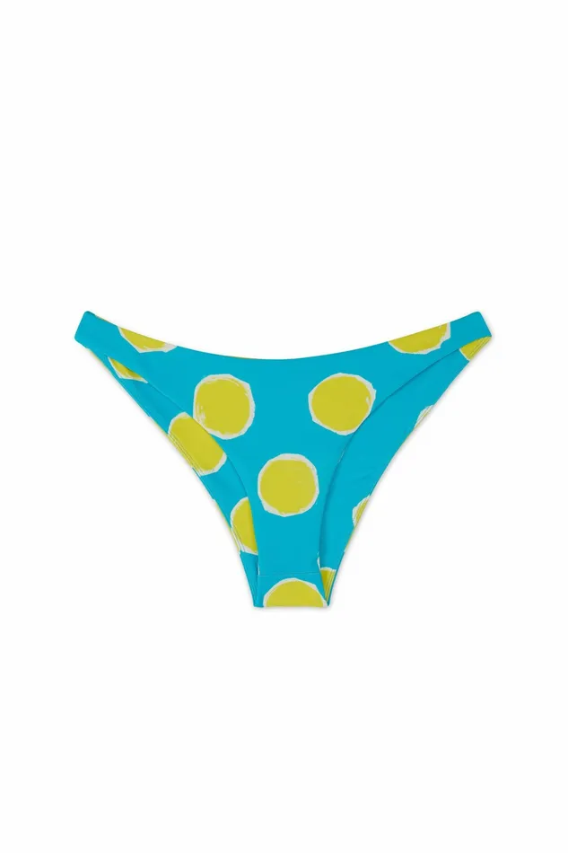 Women Simon Miller Prints Bwai Bikini Bottom Suburban Blue Valley Green Dot Print Women Simon Miller Prints Bwai Bikini Bottom Suburban Blue Valley Green Dot Print