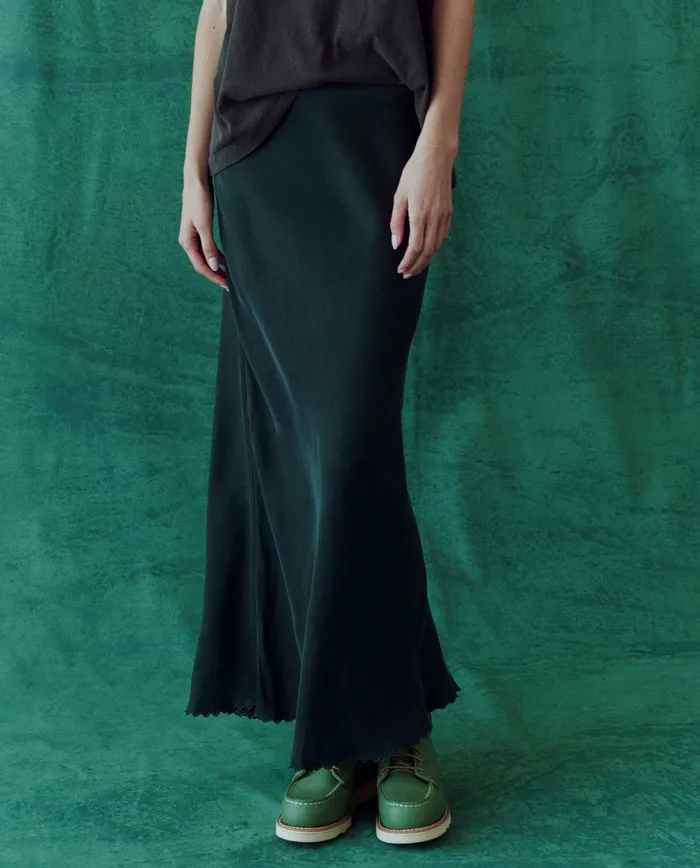Women Skirts and Shorts The Great The Seabank Skirt Winter Pine