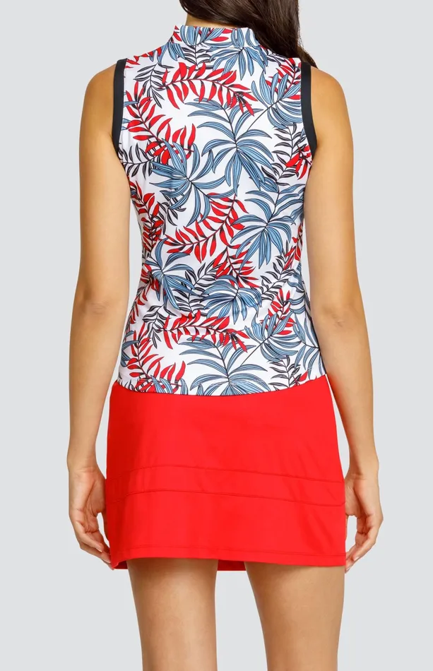 Women Sleeveless Tail Activewear Darra Top 8211 Palm Breeze