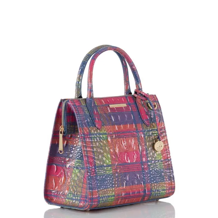 Women Small Caroline Madras Melbourne Brahmin Satchels Chevron Women Small Caroline Madras Melbourne Brahmin Satchels Chevron