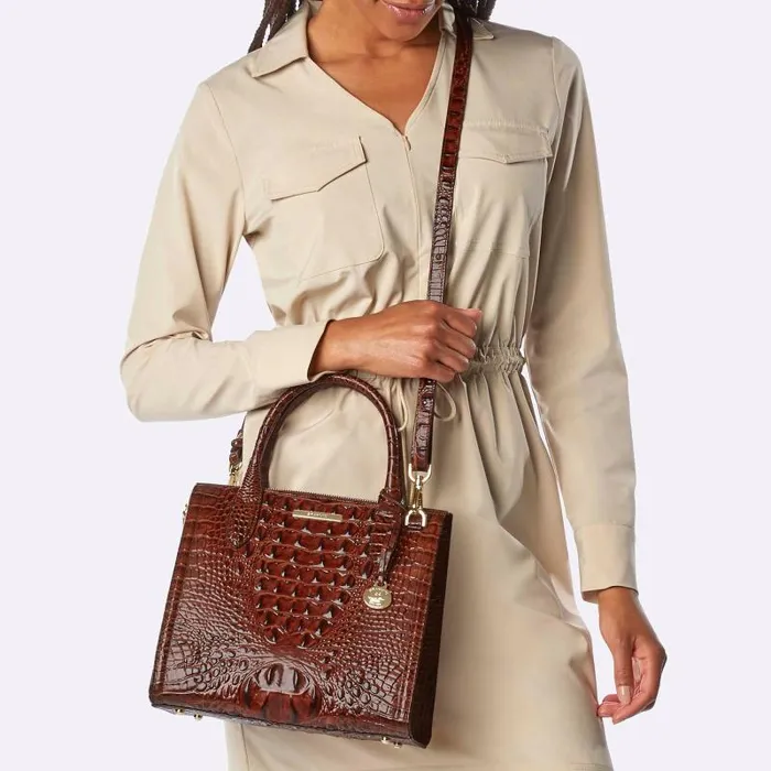 Women Small Caroline Madras Melbourne Brahmin Satchels Chevron Women Small Caroline Madras Melbourne Brahmin Satchels Chevron