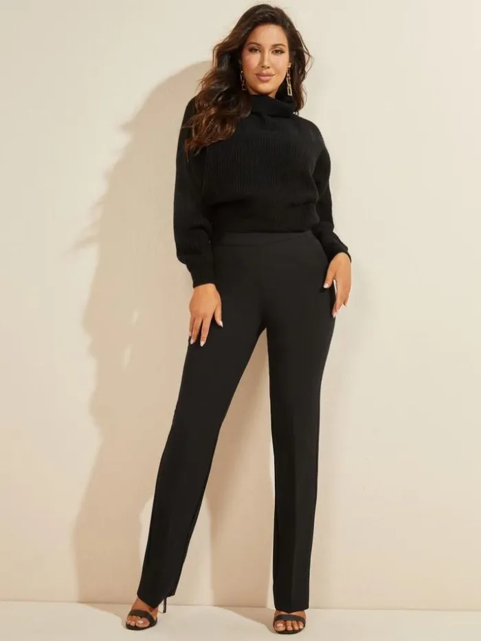 Women Snuggle Up Cashmere Sweater Black Marciano Tops And Sweaters Women Snuggle Up Cashmere Sweater Black Marciano Tops And Sweaters