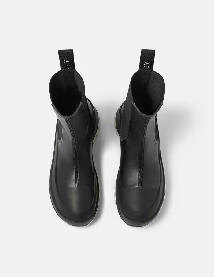 Women Stella McCartney Boots Trace Chelsea Boots Blackwhite Women Stella McCartney Boots Trace Chelsea Boots Blackwhite