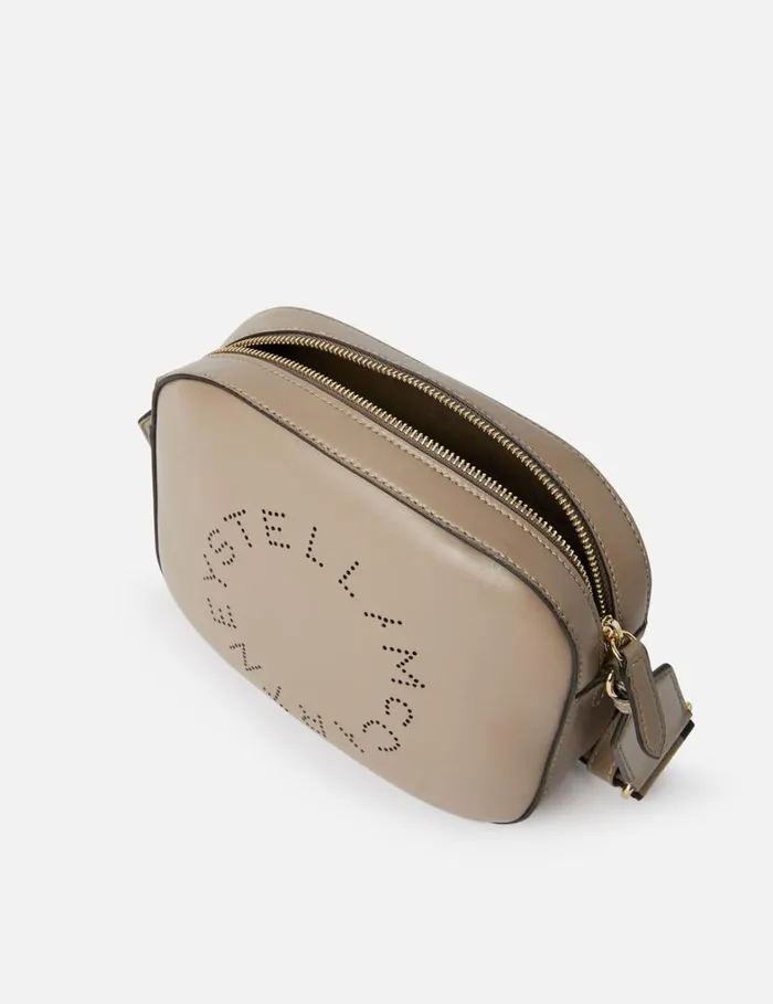 Women Stella McCartney Mini Bags And Clutches Logo Crossbody Camera Bag Moss Women Stella McCartney Mini Bags And Clutches Logo Crossbody Camera Bag Moss
