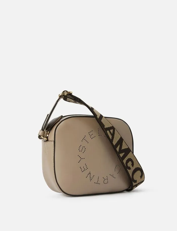 Women Stella McCartney Mini Bags And Clutches Logo Crossbody Camera Bag Moss Women Stella McCartney Mini Bags And Clutches Logo Crossbody Camera Bag Moss