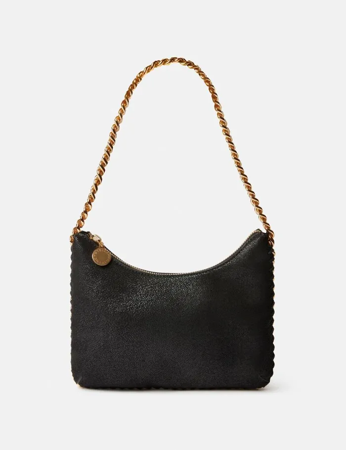 Women Stella McCartney Mini Bags And Clutches Zipped Falabella Mini Bag Black