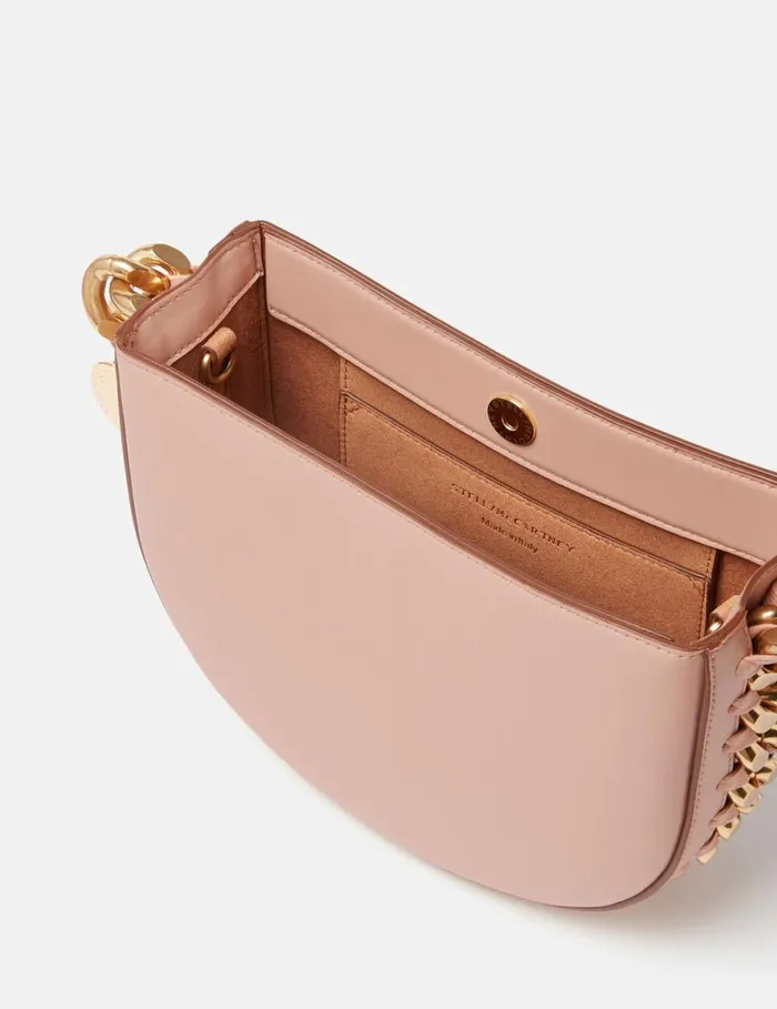 Women Stella McCartney Shoulder Bags Frayme Small Shoulder Bag Blush Women Stella McCartney Shoulder Bags Frayme Small Shoulder Bag Blush