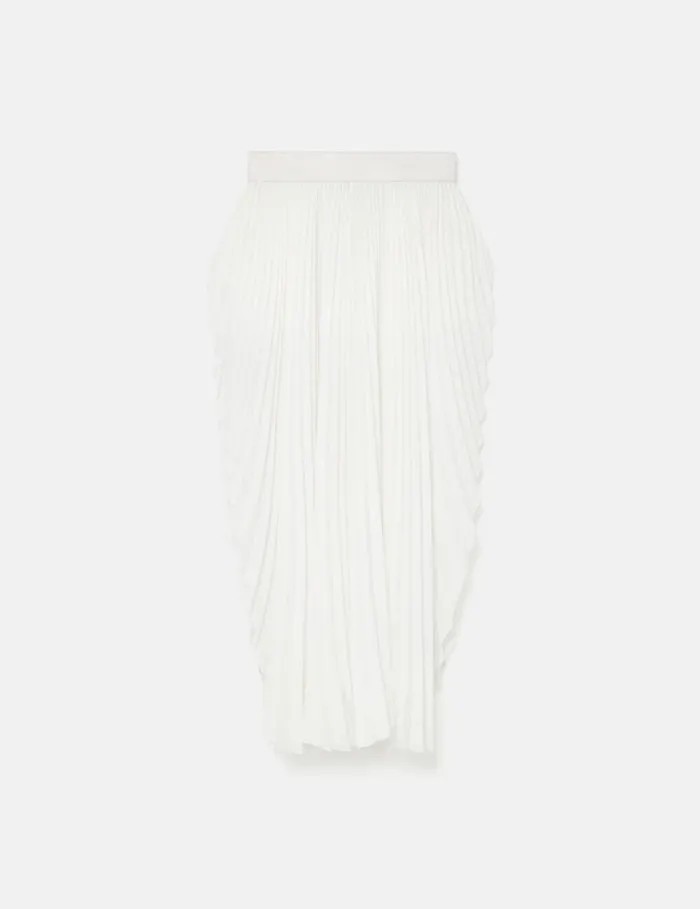 Women Stella McCartney Skirts Pleated MidRise Maxi Skirt Dusty Pink
