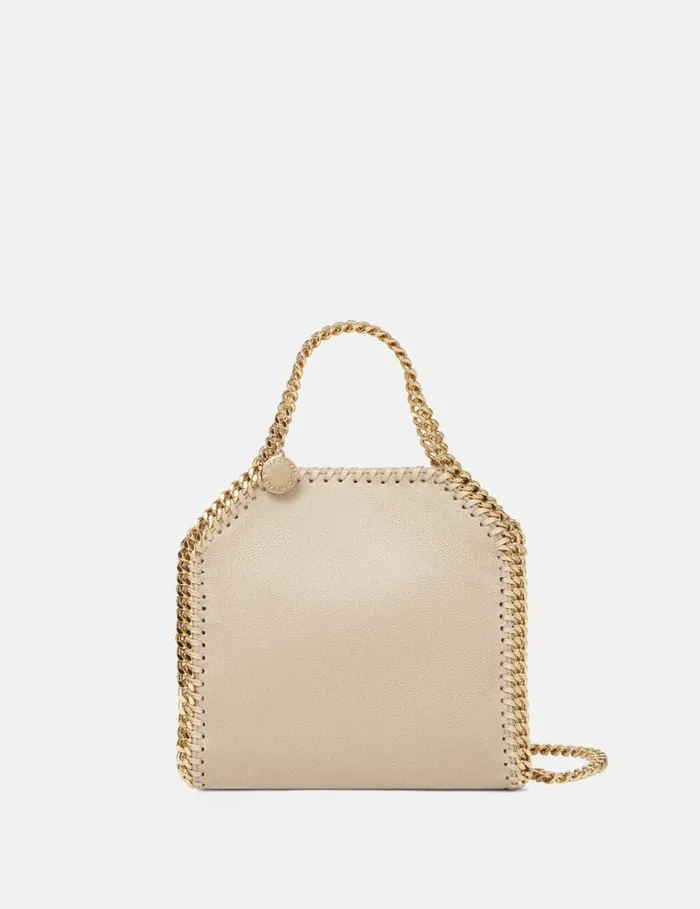 Women Stella McCartney TopHandle Bags Falabella Tiny Tote Bag Butter Cream