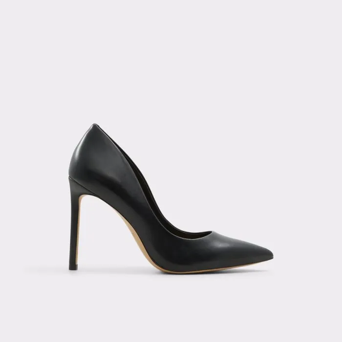 Women Stessy20 Other Black Leather Aldo Heels
