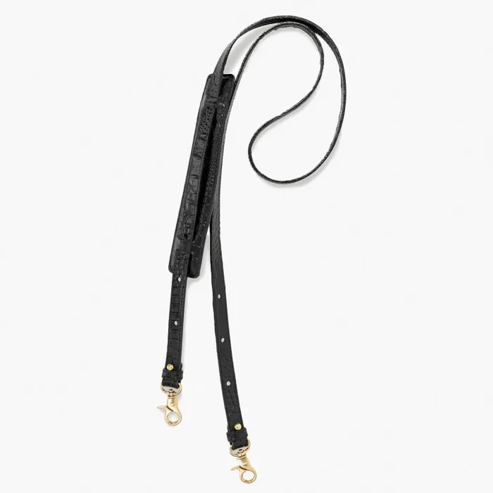 Women Strap Shoulder Pad 26 X 5 Black Melbourne Brahmin Replacement Straps Chevron