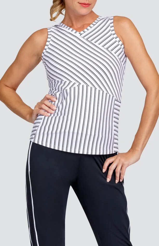 Women Tanks Tail Activewear Abrielle Tank 8211 Infinity Stripe 8211 FINAL SALE